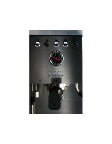 Gaggia Classic GT Stainless Steel Lever Espresso Machine