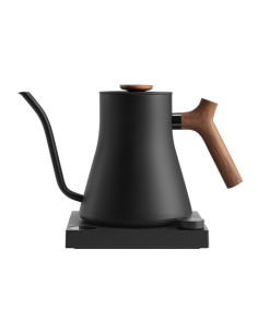 Fellow Stagg EKG PRO 900 ml Electric Kettle, Matte Black with Walnut Handle