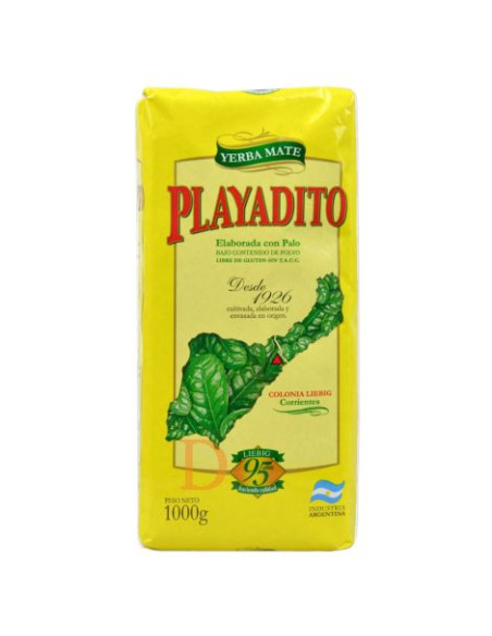 Playadito Tradicional Yerba Maté, 1 kg