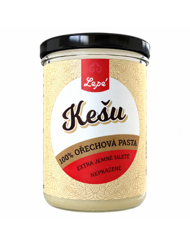 Lepé Kešu máslo 400g - 100% přírodní ořechová pasta