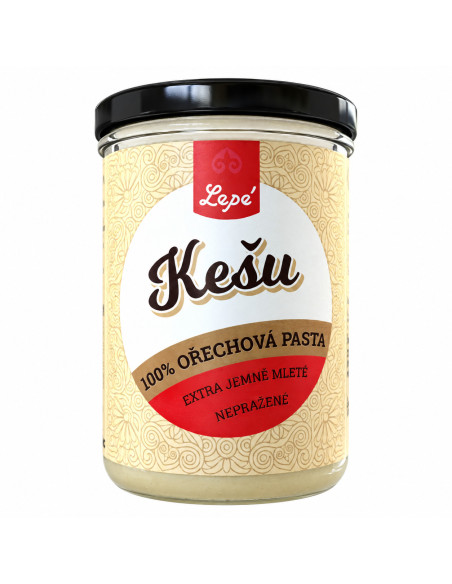 Lepé Kešu máslo 400g - 100% přírodní ořechová pasta