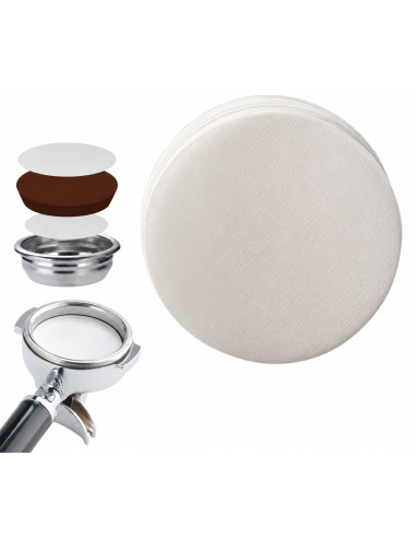 Kaffia 58 mm paper filters for lever-style coffee makers