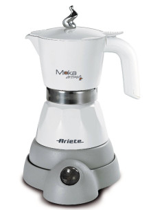 Ariete Moka Aroma 1358/10 Electric Moka Pot, White