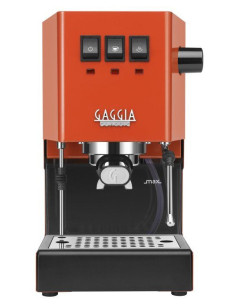 GAGGIA Classic E24 Lever Espresso Machine, Coral (Lobster Red)