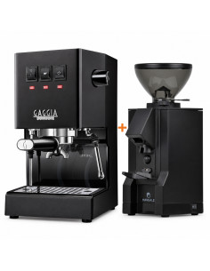 Balíček Gaggia Classic E24 černý + Eureka Mignon Manuale