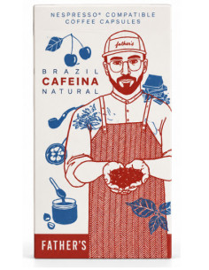 Father's Coffee Kapsle – Brazílie Cafeina Natural