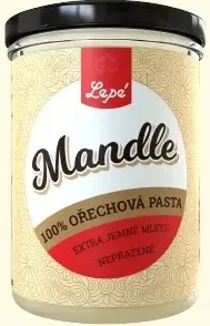 Ořechové a semenné másla a pasty
