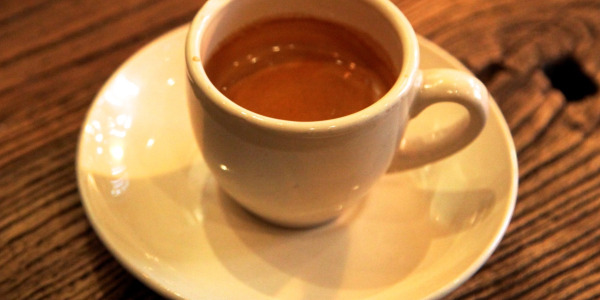 Príprava kávy ristretto