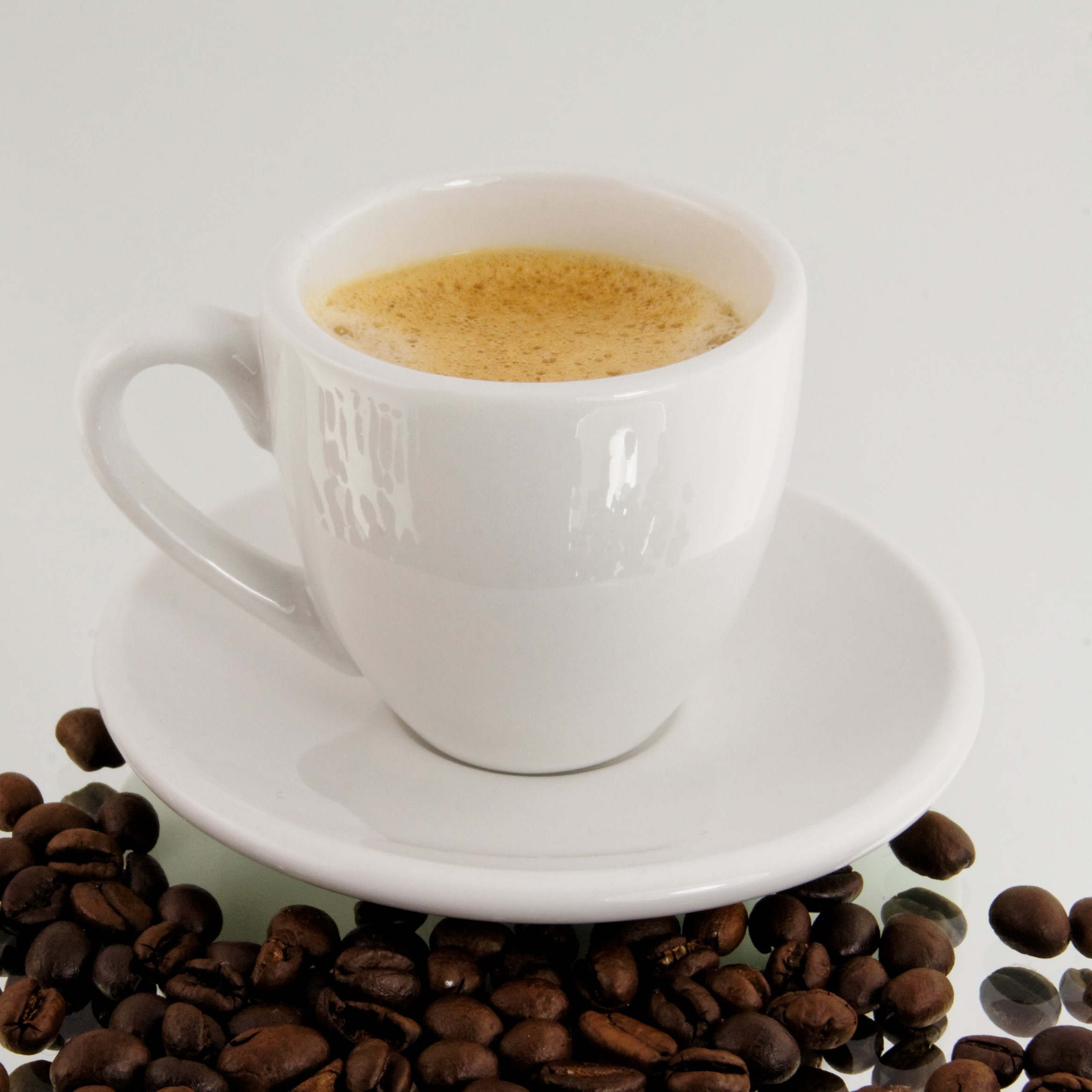 Příprava espresso macchiato